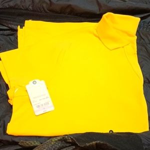 Cheerful yellow women's summer shirts